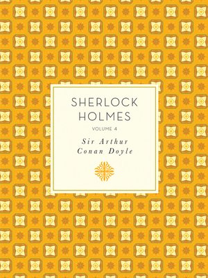 cover image of Sherlock Holmes, Volume 4
